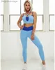 Active Sets Cloud Hide Fitness Yoga Set Gym Sport Suits Sexy Women Sports Wear Girl Clothing Booty Yoga Pants Leggings Bra Top SportswearL231007