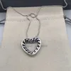 Kwaliteit Kettingen Ketting Sieraden Luxe Hoge Designer Hart voor Vrouwen Groothandel Cadeau Gratis mode Verzending REFE