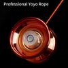 Spinning Top Professional Aluminum Metal Yoyo for Kids and Beginners Yo YOS Adults with Accessories 231007