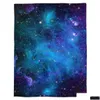 Dekens Sterrenhemel Colorf Space Universe Bed Er Sprei Erlet Throws Deken Fleece Lichtgewicht Micro Ademend Slaapkamer Drop De Dhkyc