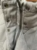 Gilet grigio da donna autunno inverno gilet imbottito in cotone giacca calda colletto in piedi senza maniche capispalla streetwear