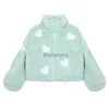 Damen Pelz Kunstpelz Reflektierende Schmetterling Herz Plüschjacke Amerikanische Mode Warmer Pelzmantel für Frauen Y2k Hot Girl Hip Hop High Street JackeL231007