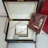 Titta på Factory Sell Quality Watches Boxes Original Box Papers Big Red Wood Handbag 210mm x 170mm x 100mm för 5711 5811 5712 5167A 5167R Giftpåse Titta