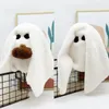 Pillow Gus The Ghost With Pumpkin Halloween Doll Throw Autozubehör Kawaii