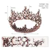 Hårklipp barock kronor bröllopstillbehör kvinnor pannband engagemang ornament brudklänning imitation pärla tiaras party hx405