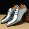 Chaussures habillées Taille 38-48 Hommes Faits à la main Style Brogue Paty Cuir Appartements de mariage Oxfords Formel