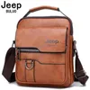Поясные сумки BULUO, люксовый бренд, мужская сумка через плечо, деловая повседневная сумка, мужская кожаная сумка на плечо, большая вместимость 231006