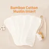 Cloth Diapers Happyflute Super Soft Baby Nappies Bamboo Cotton Muslin Insert For Baby Cloth Diaper Nappy With Three Size 231006