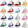 21 Farben Kinder Baseball Cap Erwachsene Mesh Caps Blank Trucker Hüte Snapback Hüte Mädchen Jungen Kleinkind Cap GH627 ZZ