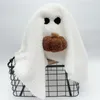 Pillow Gus The Ghost With Pumpkin Halloween Doll Throw Autozubehör Kawaii