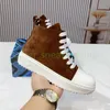 Designerlaarzen Dames Trainers TIME OUT Sneakers Platform suède Modieuze enkellaarzen met rubberen zool maat 35-40 Met doos