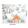 Couvertures Jeter Couverture Chaude Confortable Impression Flanelle Motif Aquarelle Citrouilles C'est Thanksgiving Halloween Recette Automne Pour L'hiver