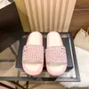 Pantofole piatte da donna Pantofole di lana lavorate a maglia Intrecciato multicolore da donna Infradito da casa Sandali casual Scarpe casual da interno estivo 35-41