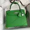 12a tassen zwarte crossbody tas designer tas echt leren crossbody tas voor dames origineel Volledig handgemaakte tas witte draagtas Roodbruin Klassiek EPSOM Handtassen Topkwaliteit