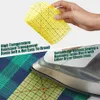 Keychains 6 PCS Quilting Ruler Square Acrylic Fabric Cutting Transparent Marker Ironing308S