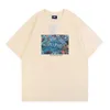 Modische Herrenbekleidung Kith Tokyo Street View Japanese Tee Rundhals-T-Shirt für Herren und Damen mit kurzen Ärmeln