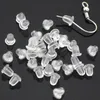 Whole 3000pcs lot Rubber Stoppers Earrings back End Spacers CHEAP243s