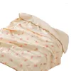 Blankets Print Blanket Baby Shower-Towel Born Wrap 4-Layer Cotton Bath Towel