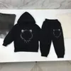 Designer-Kinder-Hoodie-Pullover-Set, modisch, klassisch, Tiere, Druck, Tiger, Herbst, Winter, Kleidung, Jungen und Mädchen, Sportbekleidung, Kinderkleidung