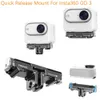 Andere cameraproducten Accessoireset voor Insta360 GO 3 Siliconen hoes ND UV CPL Filterframe Kooi Mount Adapter Statief van gehard glas Selfie-koffer Tas 231007
