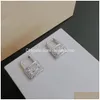 Designer Trend Stud Earrings Vivian Luxury Women Fashion Jewelry Earing Metal Pearl Earring Cjeweler Westwood Woman 34Dsewdsdw Drop Delivery