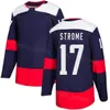 Gestikte hockey 92 Evgeny Kuznetsov Jerseys 77 T.J. Oshie 15 Sonny Milano 74 John Carlson 9 Ryan Leonard 8 Alex Ovechkin 17 Dylan Strome Stadium -serie Man Woman Youth