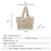 2023 Zimowa pluszowa torba moda wszechstronna duża pojemność Tote Premium ramię koreańska trend 231007