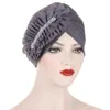 Etnische kleding Winter Afrikaanse Auto Gele Headtie Nigeriaanse Bruiloft Moslim Tulband Cap Arabische India Hoed Vrouwelijke Hoofd Wraps Turbante Mujer