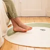 Carpets Nordic Round Cartoon Carpet Home Bedroom Bedside Children's Room Cute Letters Simple Thickened Plush Rugs Sofa Coffee Table Rug 231006