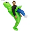 Theme Costume ET Alien table suit Alien Monster table Come Scary Green Alien Cosplay Come For Adult Party Festival StageL231007