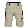 Men's Shorts Military Fan Tactical Outdoor Travel Comfort Multi-bag Overalls Pants