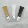 50ml/g Cosmetic Airless Emulsion Tube, Plastic Vacuum Essence Packing Bottle, High Grade Facil Cleanser Storage Hose F381 Awuwj