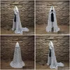 Wraps Jacken Wraps Jacken Hochzeit Cape mit Kapuze Spitze Braut Kapelle Schleier Mantilla Kirche Mantel Mantel Hochzeit, Party-Events Hochzeit Dhx8G