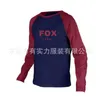 2023 T-shirts pour hommes Fox Cross-Country Cycling Suit Top Mountain Motorcycle Racing Séchage rapide Respirant Manches longues Réduction de vitesse