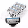 Razors Blades Qshave It Blue Series Manual Rakar Razor Blade för Man Refill X5 Plus 1 Trimmer USA Top 4 Patrones 231007