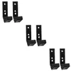 Hand Grips 6 Pcs Shelving Brackets Barbell Stand Gym Dumbbell Wall Mounted Storage Holder Rod Household Fitness 231007