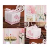 Favor Holders Love Gift Box Diy Favor Holders Creative Style Polygon Wedding Favors Boxes Candies And Sweets With Ribbon 6 Colors Choo Dhdao