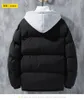 2023 Mens designer jacket hooded Autumn Winter down parkas zipper Windbreaker Outdoors Sports Khaki black Designer Coats Outwear male Women puffer jackets