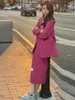 Zweiteiliges Kleid UNXX Großes molliges Mädchen High-End-Damenanzug Frühling und Herbst Französischer Stil Eleganter Blazer Jacke Rock Zweiteiliges Set
