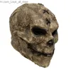 Maski imprezowe horror zabójca maska ​​czaszka cosplay przerażający szkielet lateks maski hełm Halloween Costume Props Q231009