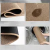 Carpets Linen woven kitchen floor mat anti-slip washed carpet rubber natural rubber bottom twill linen stain comfortable 231006