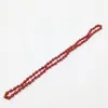 Collier en Agate rouge pour femmes, 38 pouces, noué, taille personnalisée, bijoux Boho, 2016282k, ST0292