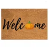 Carpets Halloween Door Mat Welcome Guest Front Washable & Reusable Outdoor Decoration For