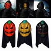 Feestmaskers Halloween Pompoen Hoofdmasker Eng Kostuum Feestaccessoires Volledige gezichtsbedekking voor show Cosplay Festival Spookhuis Maskerade Q231007