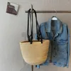 Borse da sera Borsa estiva da spiaggia di grande capacità per le donne 2023 Borsa a tracolla in paglia di Boemia Boho Designer femminile Borse in rattan intrecciato