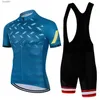 Autres vêtements cyclisme 2022 hommes été Anti-UV cyclisme ensemble respirant course Sport vtt vélo cyclisme vêtements SuitL231007