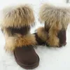 Botlar varış 2023 kaymaz kürk kadın kış kar kadın s ayakkabı geniune deri doğal 231007