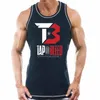 Vêtements pour hommes porter débardeur Fitness mâle été Stringer Sexy Muscle musculation levage débardeur Cotton238p