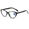 Sonnenbrille Mode Katzenaugen Lesebrille High Definition Anti Blaues Licht Presbyopie Brillen Männer Frauen Ultraleichte Presbyopie