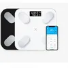 Весы для веса тела Весы с зарядкой через USB Bluetooth Напольные весы для ванной комнаты с жиром Умные цифровые электронные весы Баланс для веса тела 231007